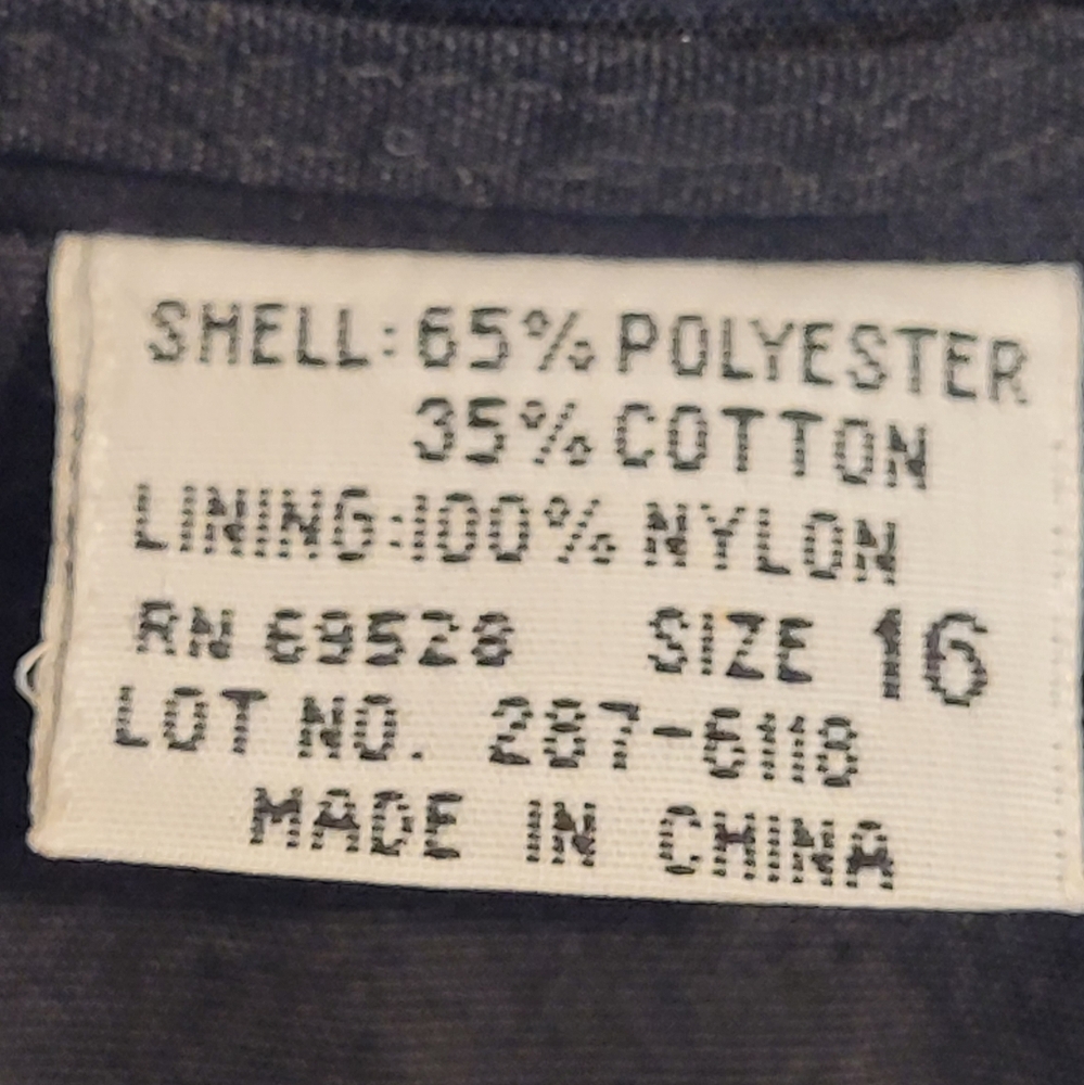 Classic Black Two Button Blazer - image 3